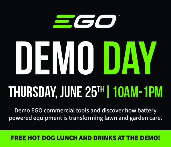 EGO Demo Day at Truckee Rents June 25th